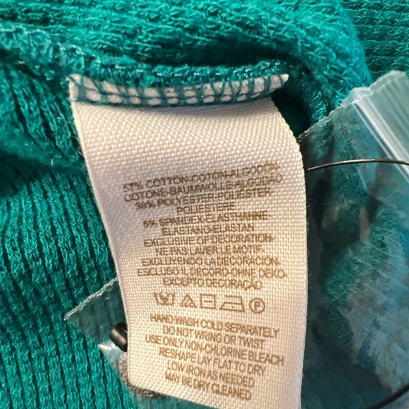 NWT Free People Turquoise Strapless w/Shell Detail main image 0